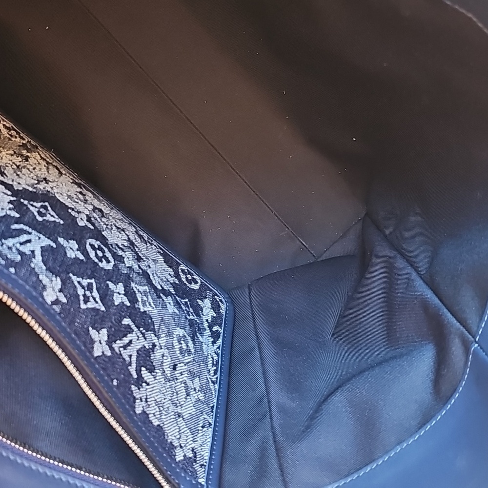 Louis VUITTON Tapestry SAC Large Onthego BAG EXCELLENT CONDITION - Picture 15 of 17
